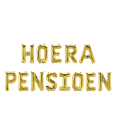 Gouden Pensioen Ballonnen Set